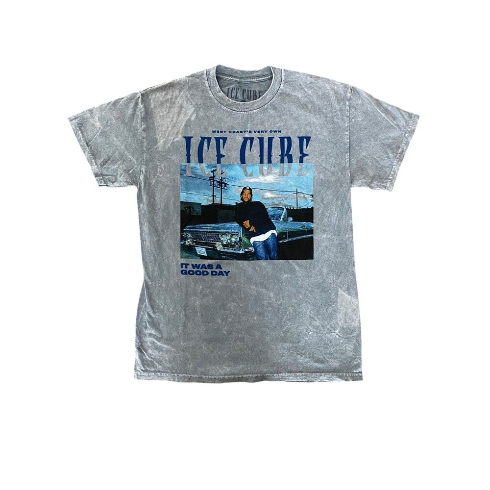 Ice Cube Stonewashed Short Sleeve Graphic Tee - image 1